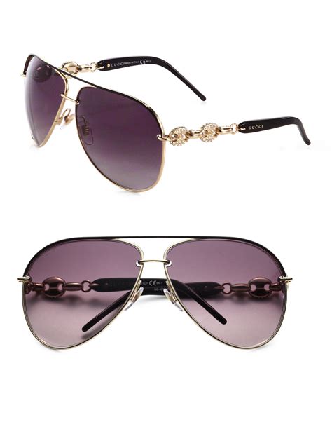 new gucci women aviator sunglasses